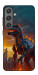 Чехол Fire dino для Galaxy S24