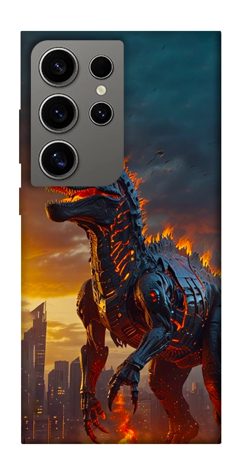Чехол Fire dino для Galaxy S24 Ultra