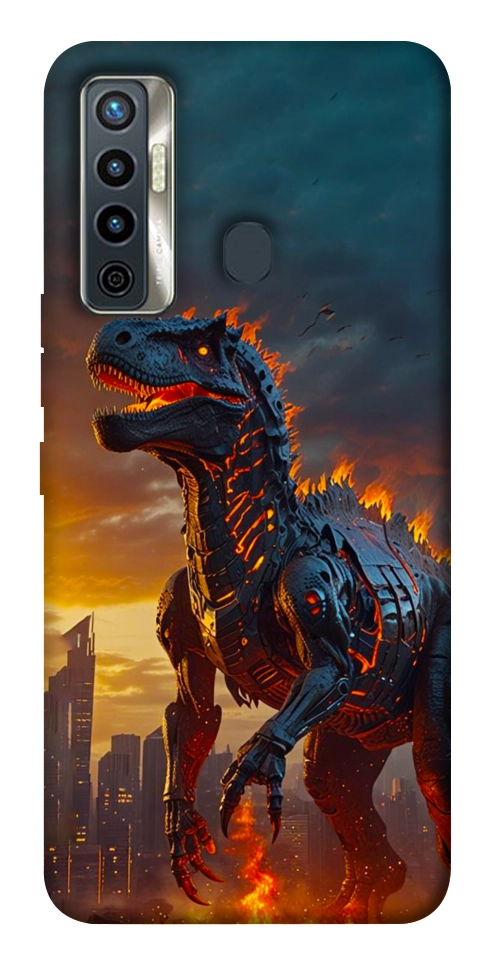 Чехол Fire dino для TECNO Camon 17