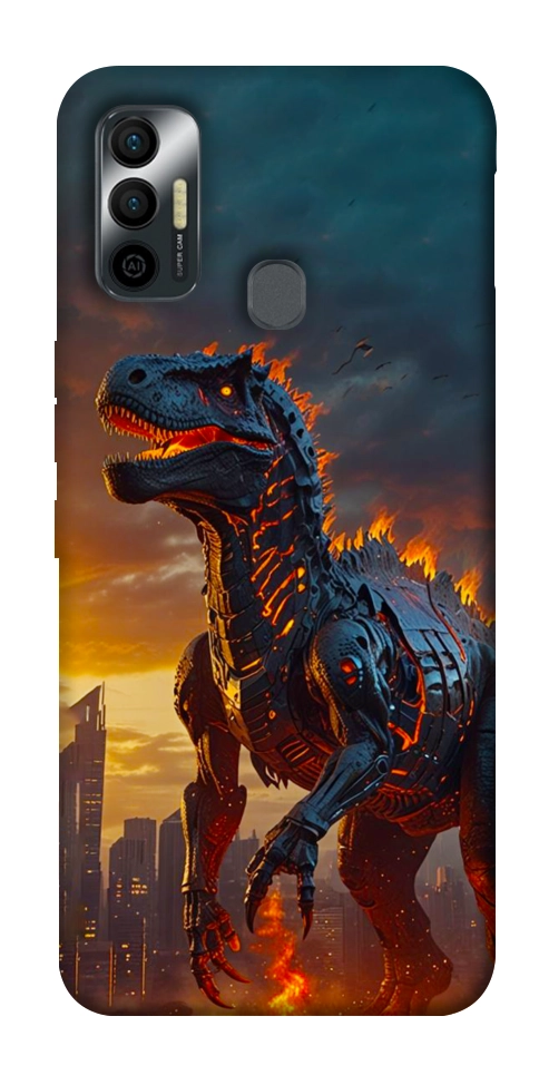 Чохол Fire dino для TECNO Spark 7