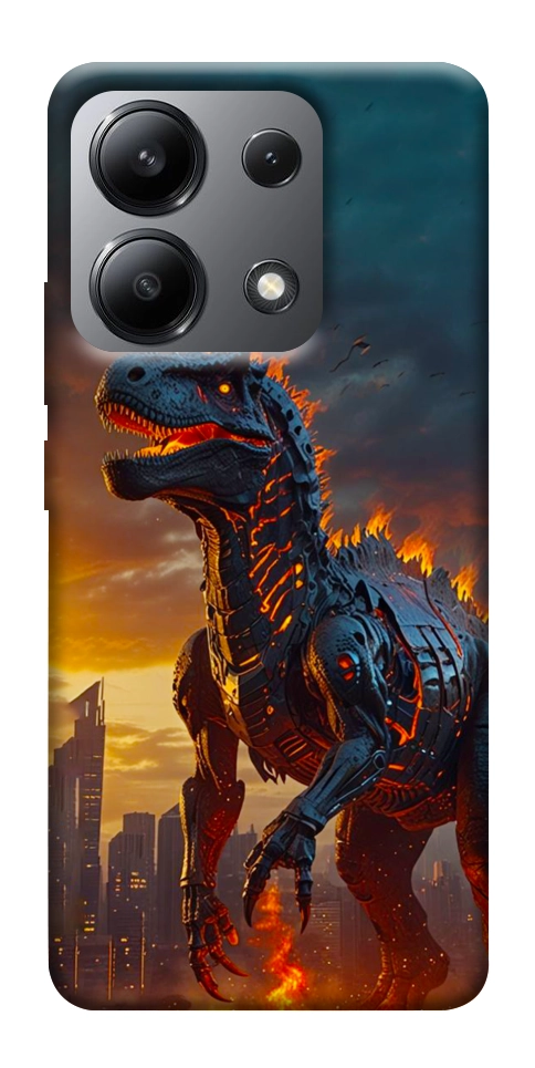 Чехол Fire dino для Xiaomi Redmi Note 13 4G