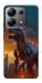 Чехол Fire dino для Xiaomi Redmi Note 13 4G