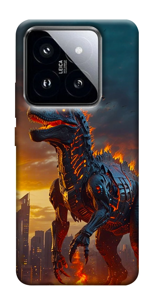Чохол Fire dino для Xiaomi 14 Pro