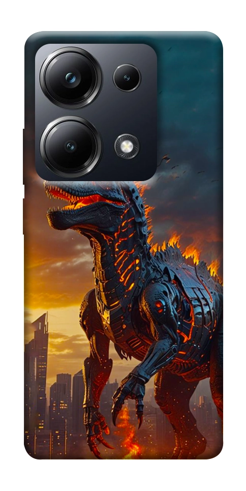 Чохол Fire dino для Xiaomi Poco M6