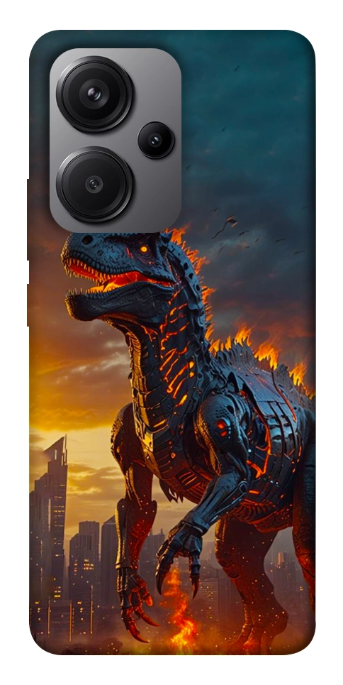 Чехол Fire dino для Xiaomi Redmi Note 13 Pro+