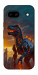 Чехол Fire dino для Google Pixel 8a