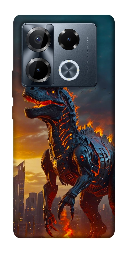 Чохол Fire dino для Infinix Note 40 Pro 4G
