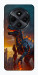 Чехол Fire dino для Xiaomi Redmi 14C