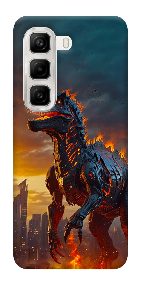 Чехол Fire dino для Infinix Hot 50 4G