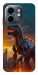 Чехол Fire dino для Infinix Smart 9 4G