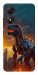 Чехол Fire dino для ZTE Blade A34 4G