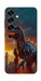 Чехол Fire dino для Galaxy S25