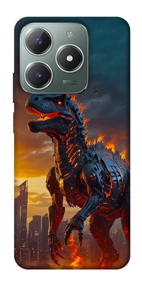 Чохол Fire dino для Realme C61