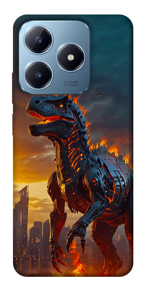 Чохол Fire dino для Realme C63 4G