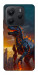 Чехол Fire dino для Xiaomi Redmi Note 14 5G
