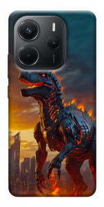 Чехол Fire dino для Xiaomi Redmi Note 14 4G (Int. version)