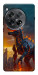 Чехол Fire dino для OnePlus 12
