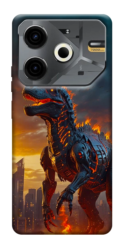 Чохол Fire dino для TECNO Pova 6 Neo (LI6)
