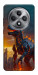 Чехол Fire dino для Oppo Reno 12 F 4G