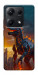 Чехол Fire dino для Xiaomi Redmi Note 14S