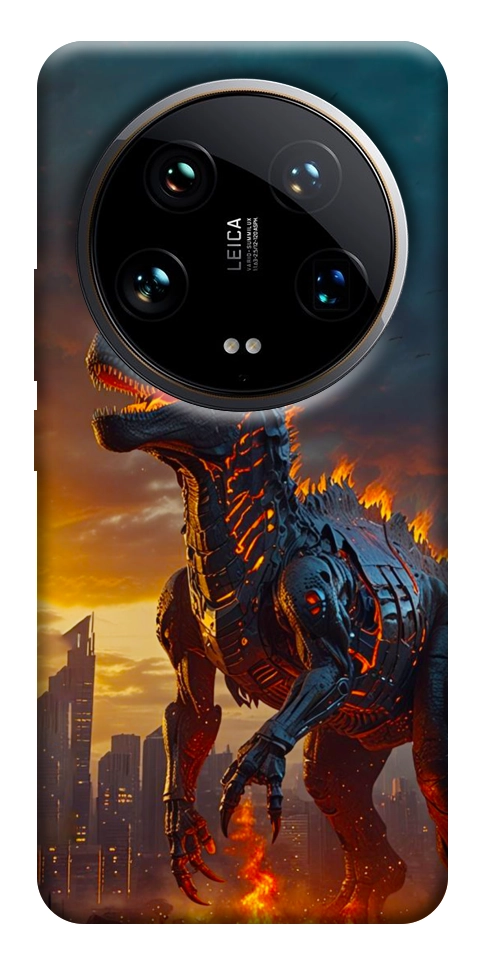 Чехол Fire dino для Xiaomi 14 Ultra