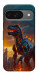 Чохол Fire dino для Google Pixel 10 Pro