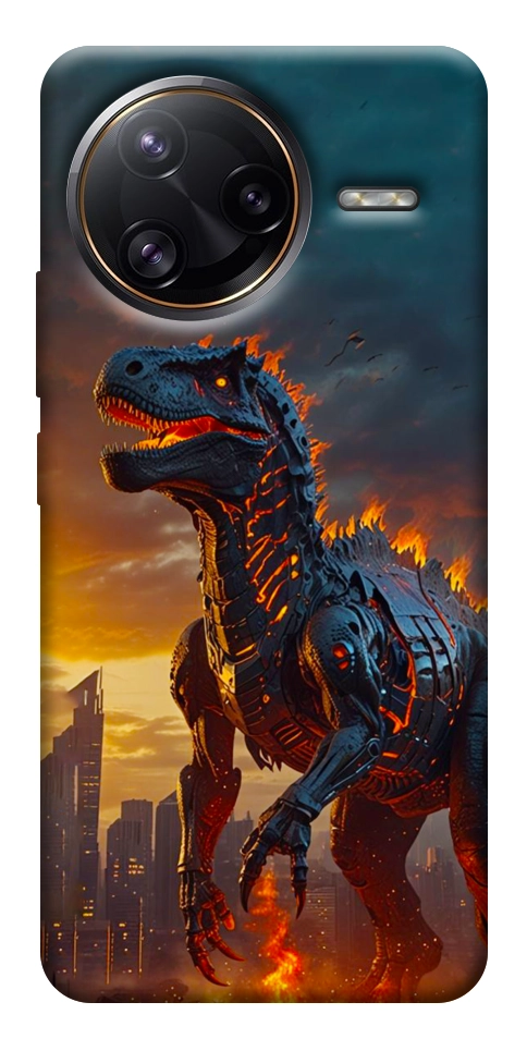 Чехол Fire dino для Xiaomi Poco F7 Ultra