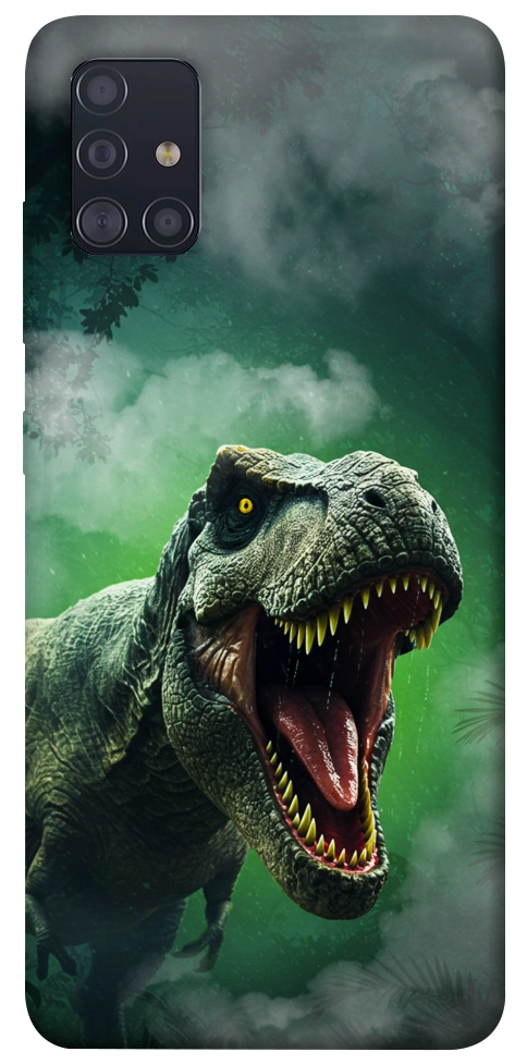 Чехол Green fog dino для Galaxy A51 (2020)
