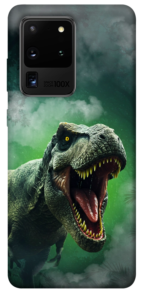 Чехол Green fog dino для Galaxy S20 Ultra (2020)