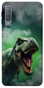 Чехол Green fog dino для Galaxy A7 (2018)