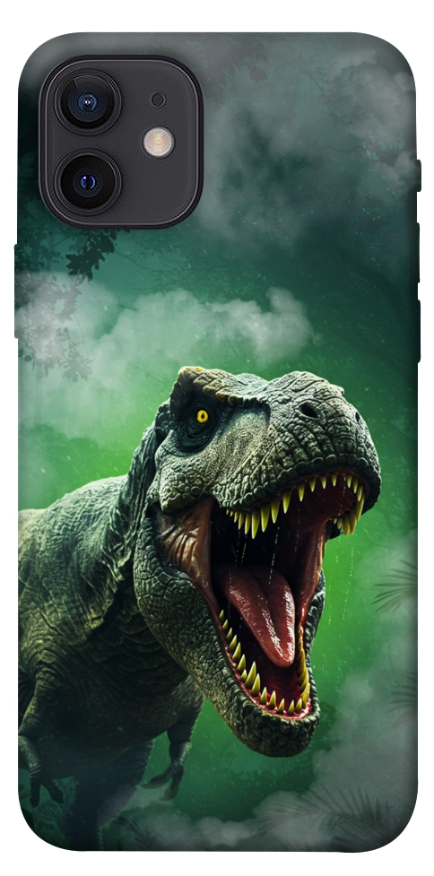 Чохол Green fog dino для iPhone 12