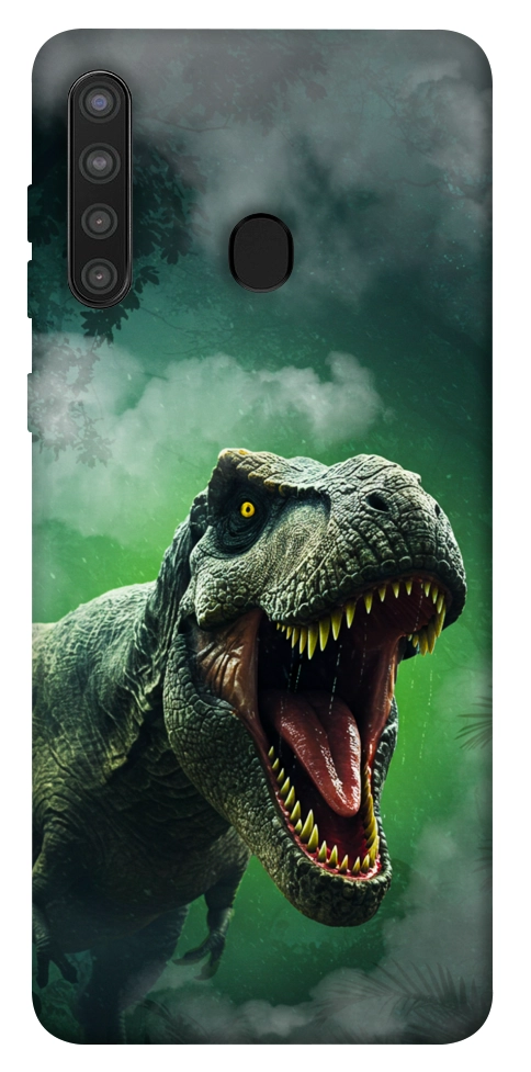 Чохол Green fog dino для Galaxy A21