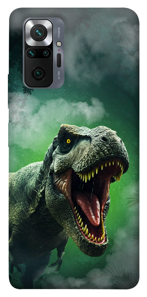 Чехол Green fog dino для Xiaomi Redmi Note 10 Pro