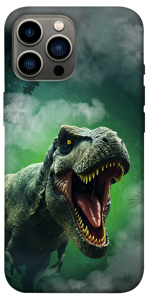 Чехол Green fog dino для iPhone 13 Pro Max