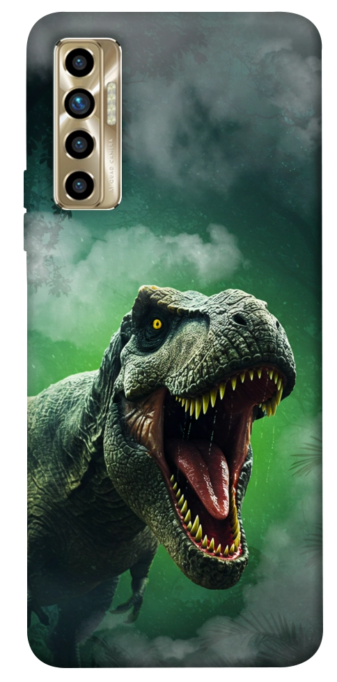 Чохол Green fog dino для TECNO Camon 17P