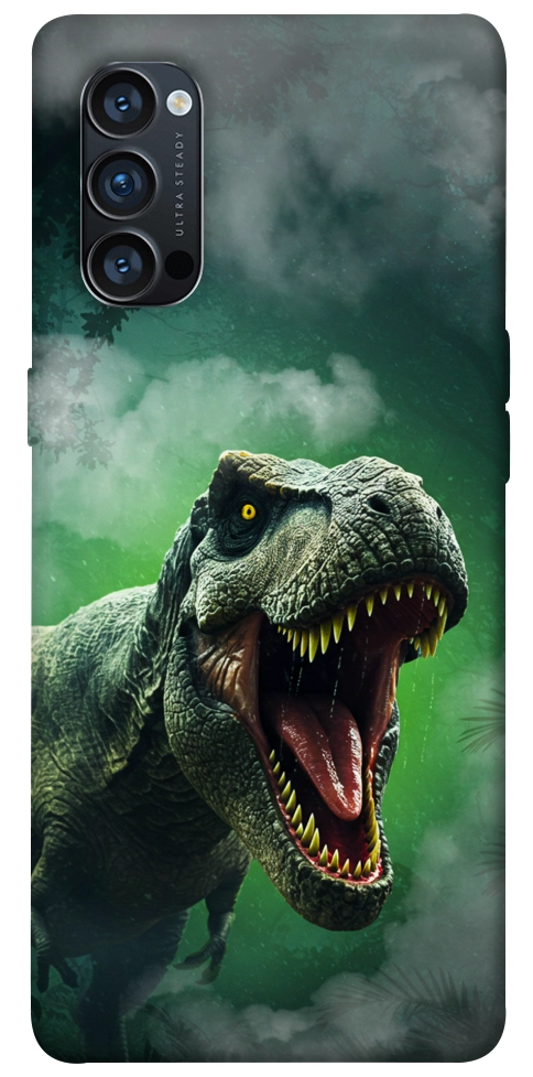Чехол Green fog dino для Oppo Reno 4 Pro 5G