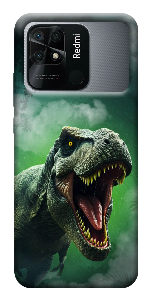 Чохол Green fog dino для Xiaomi Redmi 10C