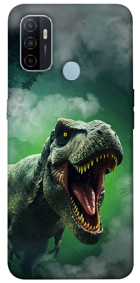 Чехол Green fog dino для Oppo A32
