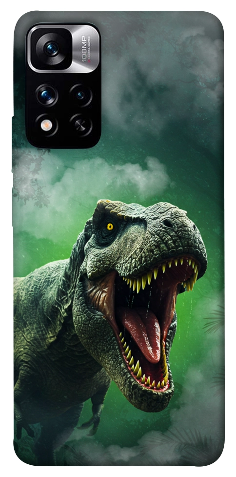 Чехол Green fog dino для Xiaomi Redmi Note 11 5G