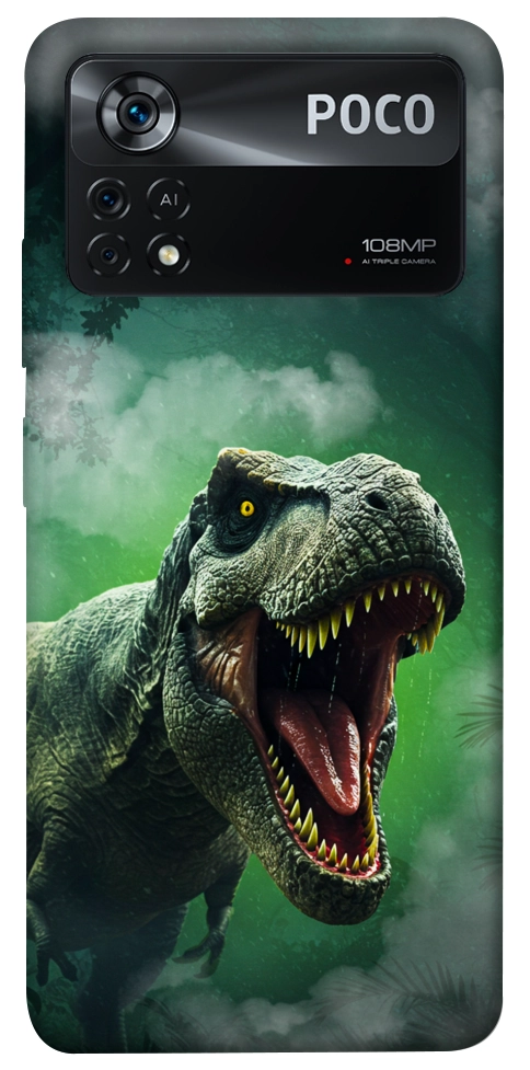 Чохол Green fog dino для Xiaomi Poco X4 Pro