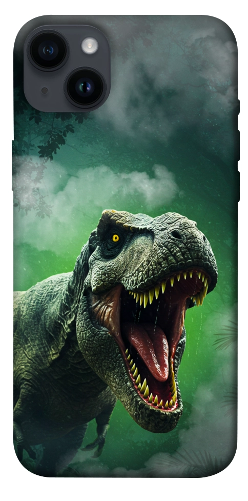 Чохол Green fog dino для iPhone 14 Plus