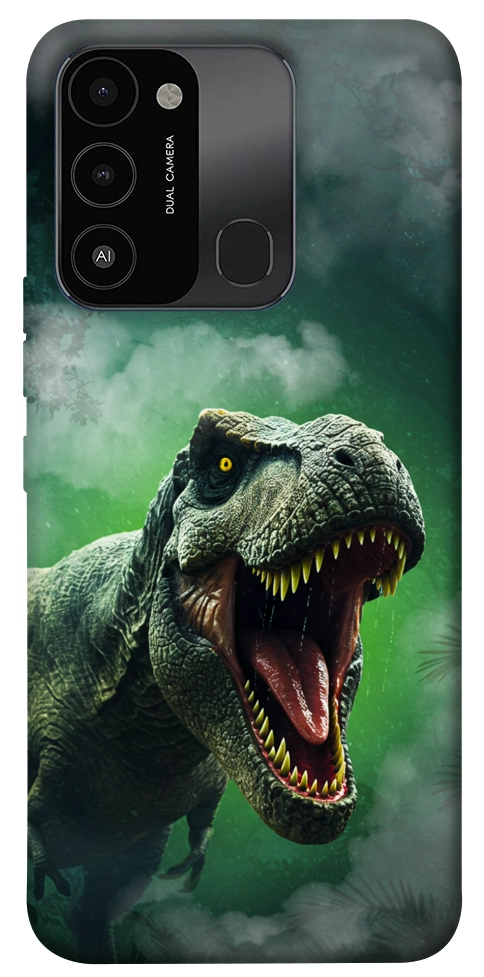 Чехол Green fog dino для TECNO Spark 8C