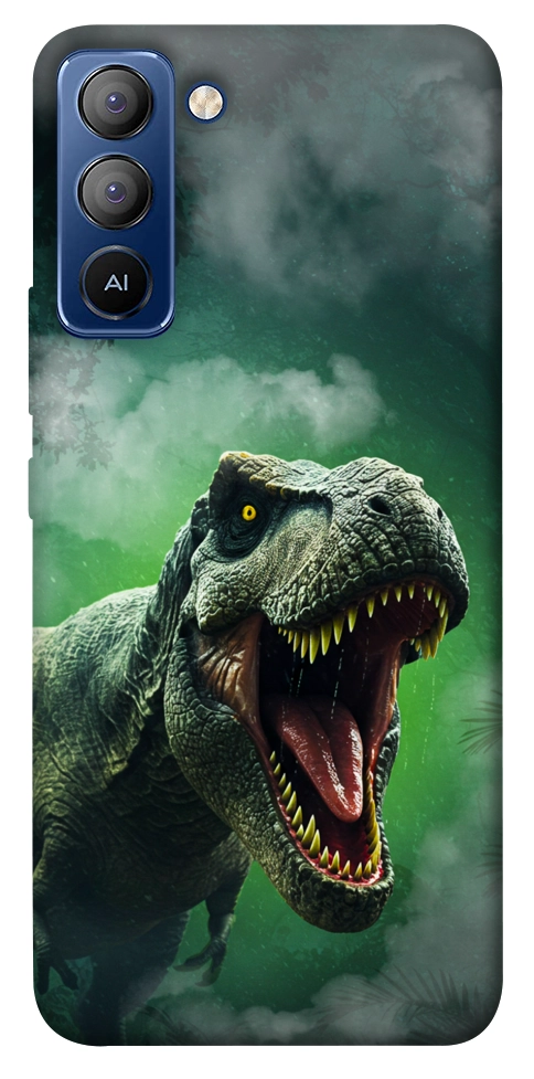 Чехол Green fog dino для TECNO Pop 5 Pro
