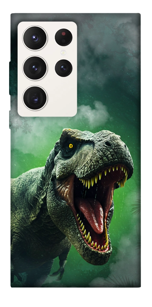 Чехол Green fog dino для Galaxy S23 Ultra