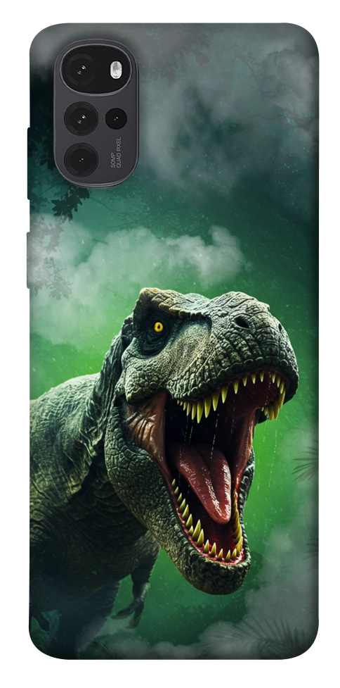 Чохол Green fog dino для Motorola Moto G22