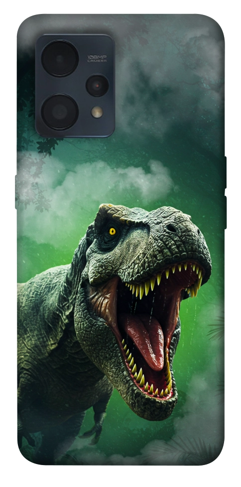 Чехол Green fog dino для Realme 9 Pro+