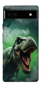 Чехол Green fog dino для Google Pixel 6A