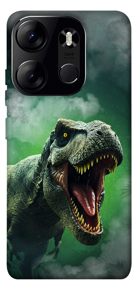 Чохол Green fog dino для Tecno Spark Go 2023