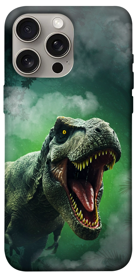 Чохол Green fog dino для iPhone 15 Pro Max