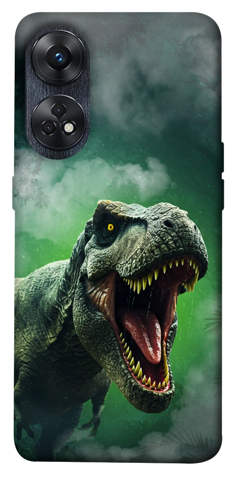 Чехол Green fog dino для Oppo Reno 8 T 4G